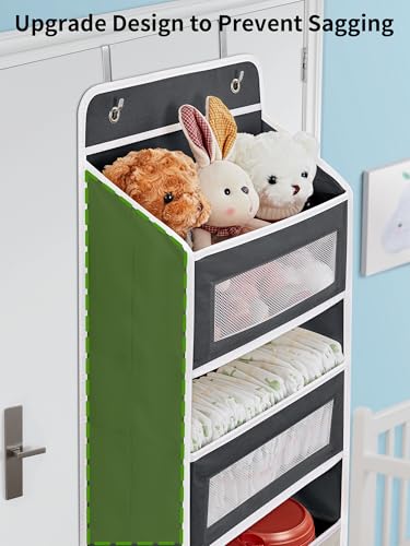 Over the Door Organizer for Pantry (Black / 2 Pack (Standard))