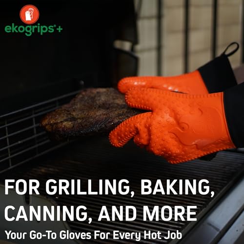 Ekogrips+ Premium Silicone Oven Mitts