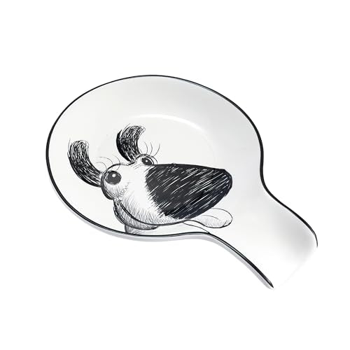 Doodle Pawtrait Spoon Rest for Stove Top (Doodle Pawtrait)