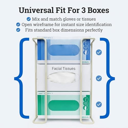 Triple Glove Box Holder
