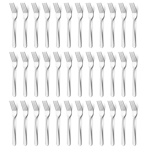 36 Piece Dinner Fork Set (36 Pcs 8.2'' Dinner Fork)