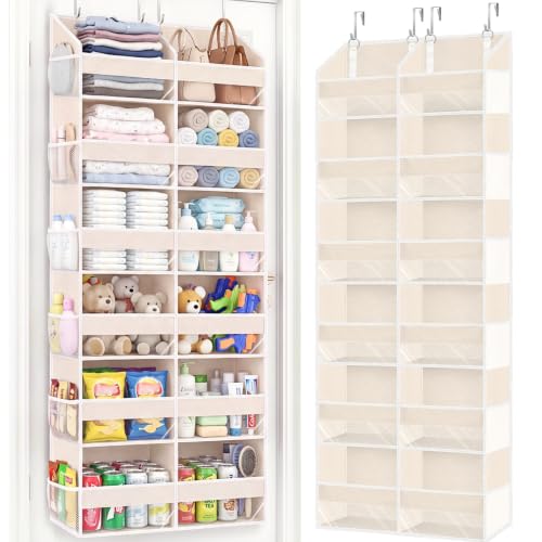 Over the Door Organizer 6 Tiers (Cream - 6 Tiers)