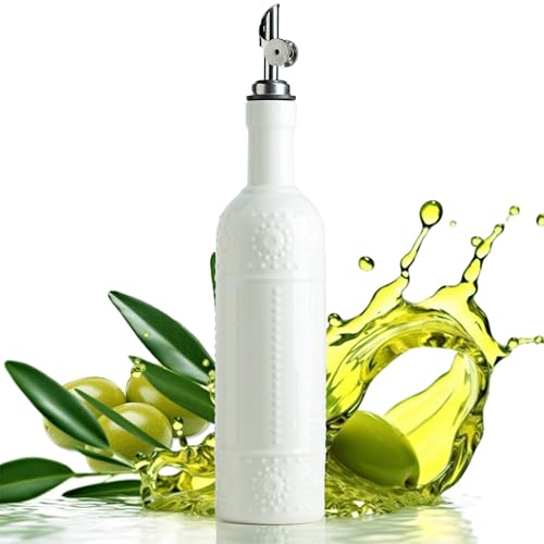 Olive Oil Dispenser Bottle with Spout (17 OZ - Point)