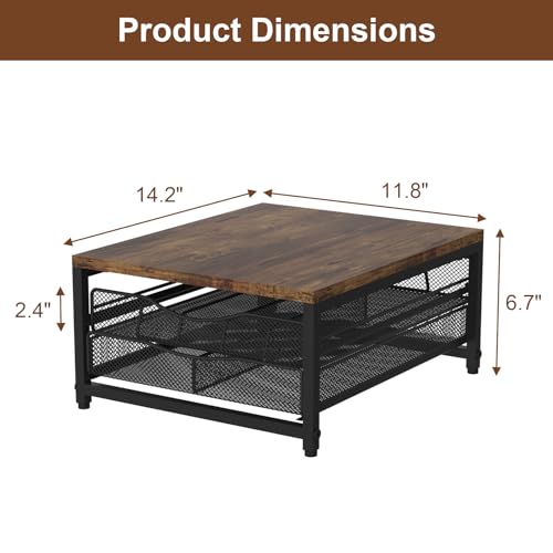 Coffee Pod Holder For Counter (2 tier)