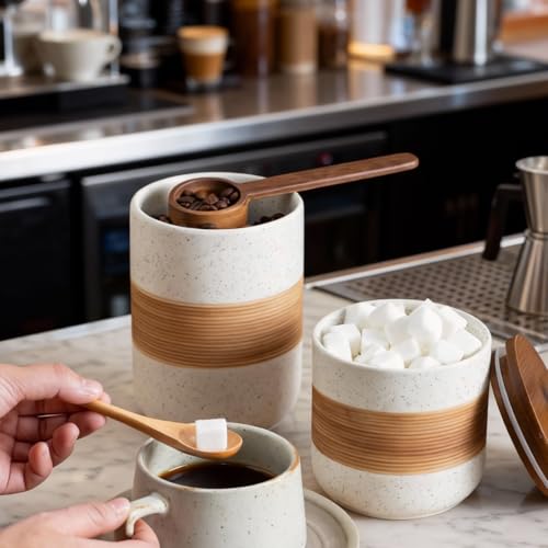 Ceramic Jar with Lid (White / 5 fl.oz)