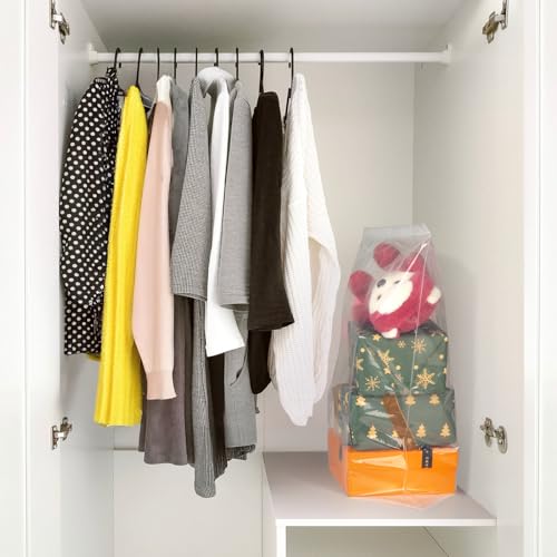 50Pcs Clear 18" x 24" Large Storage Plastic Bags (18x24 Inch(Pack of 50))