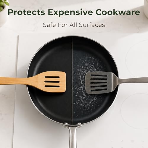 Wooden Spoons for Cooking (6 Pieces)