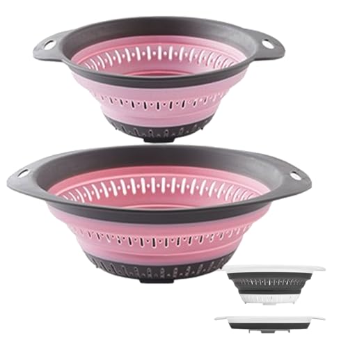 Collapsible Colander and Strainer (2 Count)