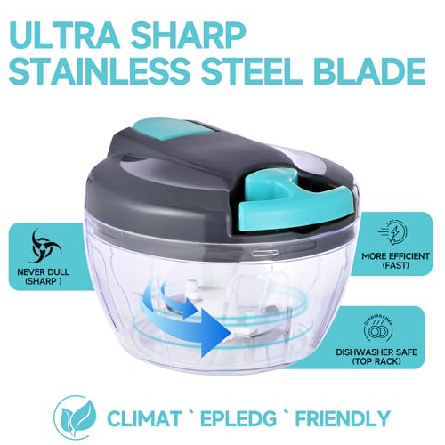 Manual Food Processor Vegetable Chopper