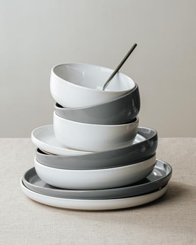 Milkyway 12 Piece Stoneware Dinnerware Set