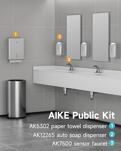 Liquid Automatic Soap Dispenser (Silver)