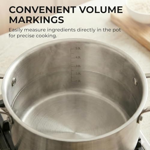 6.5 QT Stock Pot with Lid