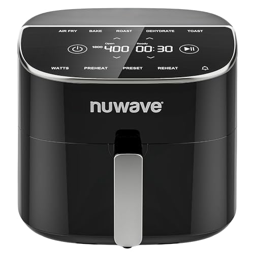 Brio Plus 8 Qt Air Fryer (Black)