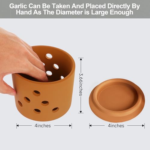 Terracotta Garlic Keeper