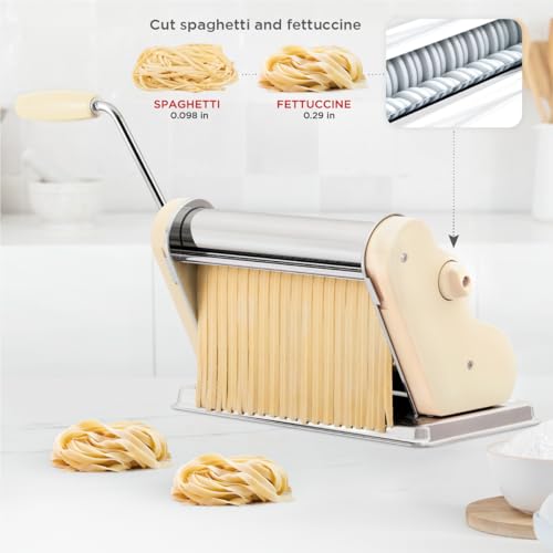 Classic 260 Pasta Maker Machine (Cream)
