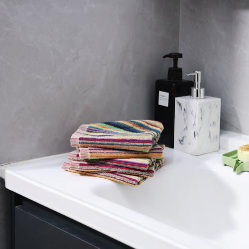 Kitchen Dishcloths for Washing Dishes (Multi-1 / 12x12 inch)