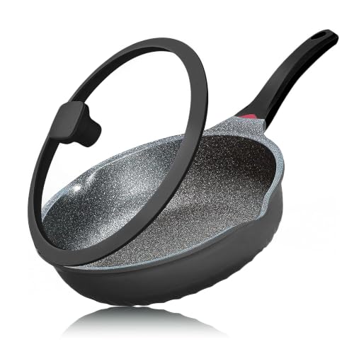 11 Inch 5QT Nonstick Skillet with Lid