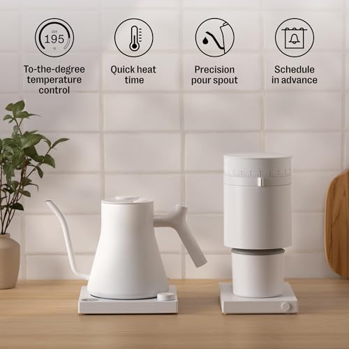 Stagg EKG Pro Gooseneck Electric Kettle (Matte White / EKG Pro)
