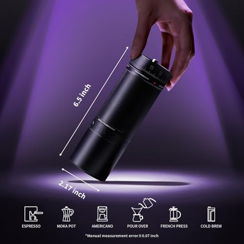 Manual Coffee Grinder (Obsidian Black)