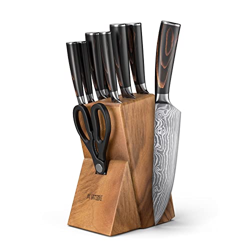 Yatoshi 9 Piece Block Set Classic (Brown / 7-Piece)
