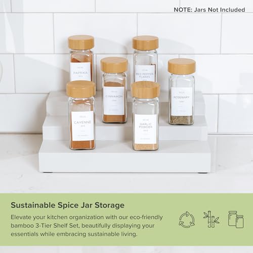 3 Tier Expandable Spice Rack Organizer