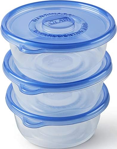 GladWare Big Bowl Food Storage Containers (Round / 3 Count (Pack of 6))