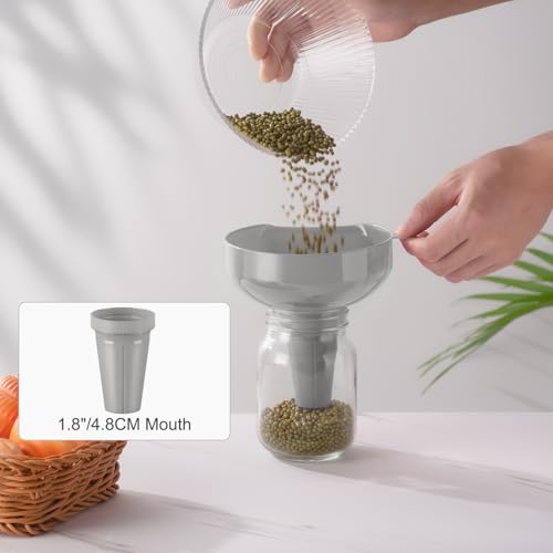 Wide Mouth Versatile Funnel for Kitchen Use for Filling Bottles