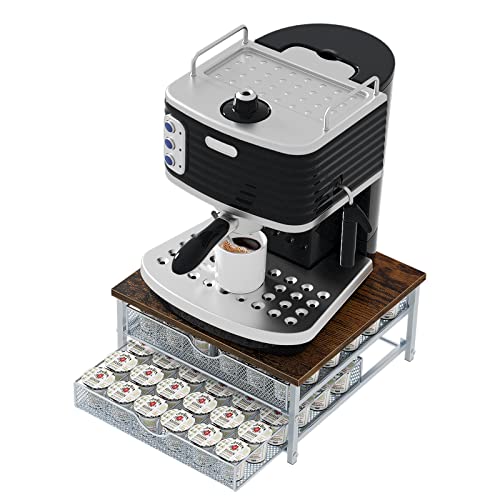 Coffee Pod Holder for Counter (Silver)