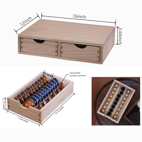 Storage Drawer Holder for Capsules Coffee Pod K (HD-CF1D2C-LT-US)
