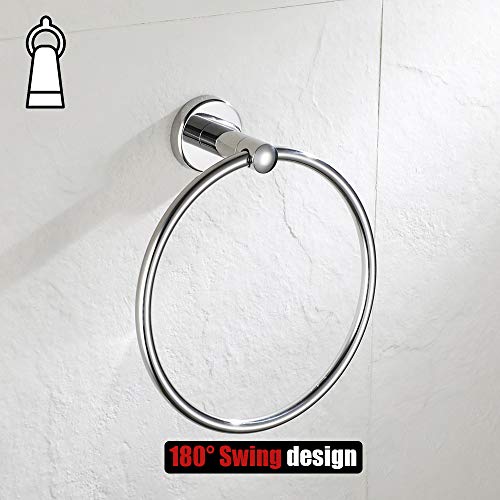 Chrome Towel Ring (Chrome)