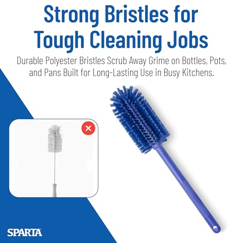 Large Water Bottle Brush Ideal for Wide (Blue)
