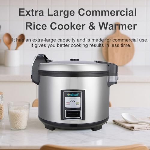 Commercial Rice Cooker 35 Cups Uncooked (Oversize)