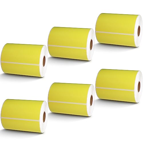 4" x 4" 102 mm x 102 mm (4 in x 4 in / Yellow)