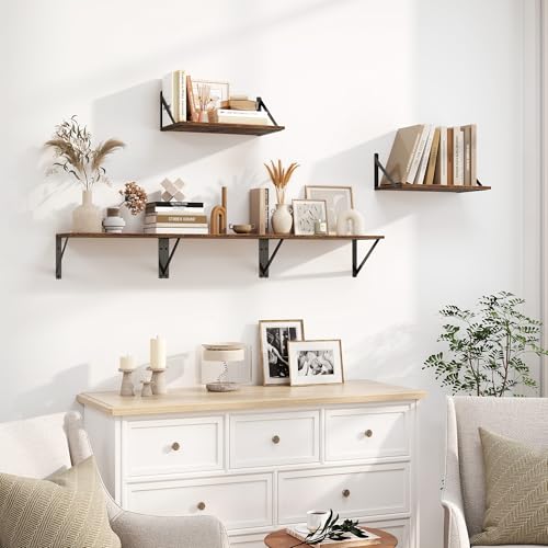 Deep Floating Shelves for Wall