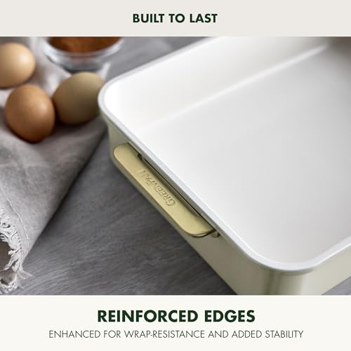 Bakeware 13” x 9” Rectangular Cake Pan (13" x 9" Rectangular Cake Pan / Cream)