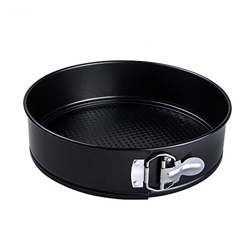 Springform Pan 10 Inch Cheesecake Pan Loose Base Round Cake Mold Baking Pan with Removable Bottom for Pressure Cooker (10 inch)