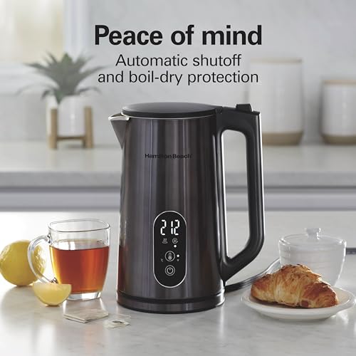 Digital 1.7L Electric Tea Kettle (1.8 Quarts)