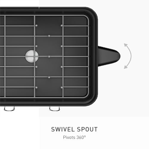 Steel Frame Dishrack (Matte Black / Full-Size (20'' X 22.3'' X 11.5''))