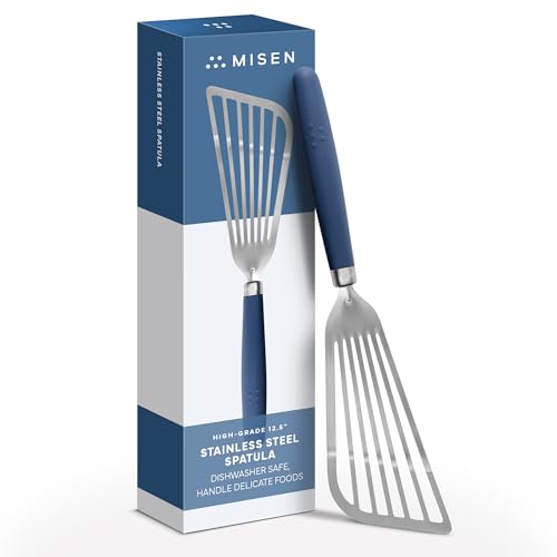 Fish Stainless Steel Spatula (Stainless Steel / Blue)