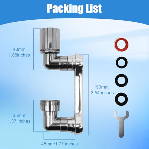1080° Swivel Faucet Extender