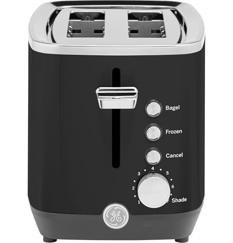 2 Slice Black Stainless Steel Toaster (2-Slice / Black)