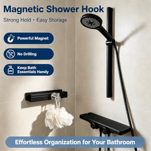 Magnetic Hooks Coat Magnet Hooks for Hanging (2 Count)