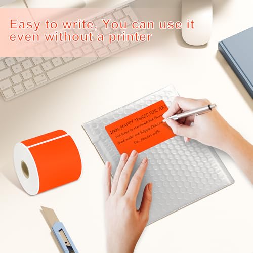 3 X 5 Inch Printable Waterproof Rectangle Color Coding Labels