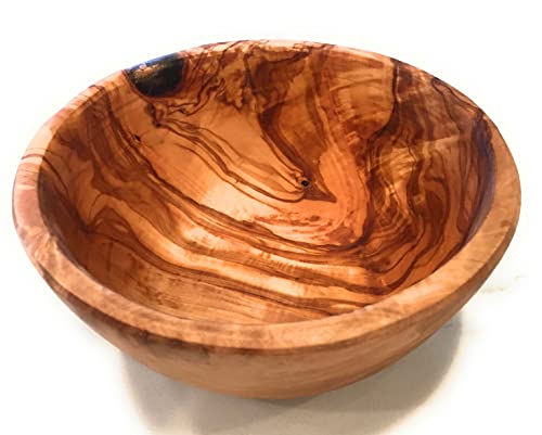 7" Artisan Olive Wood Serving Bowl (Medium 7 inch)