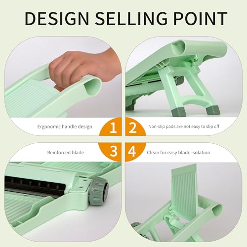 Adjustable Safe Mandoline Slicer for Kitchen