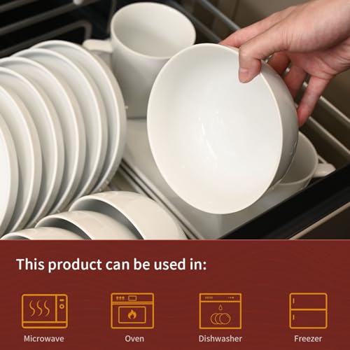 Cereal Bowls Set of 4 (20 oz)