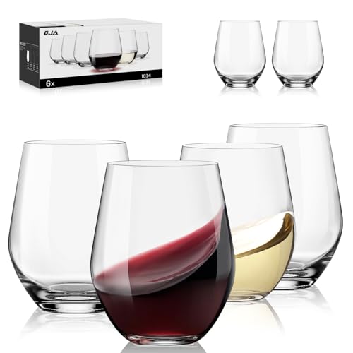 Wine Glasses Set (Set of 6-15 oz)