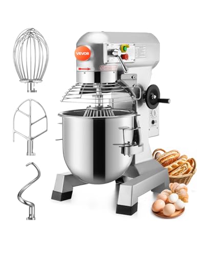 20Qt Commercial Food Mixer with Timing Function