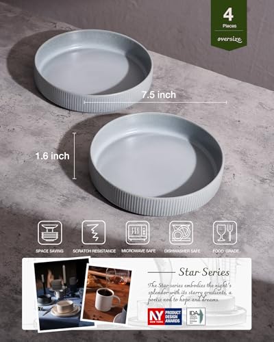 Star 7.5" Pasta Bowls Set of 4 (4 Count)