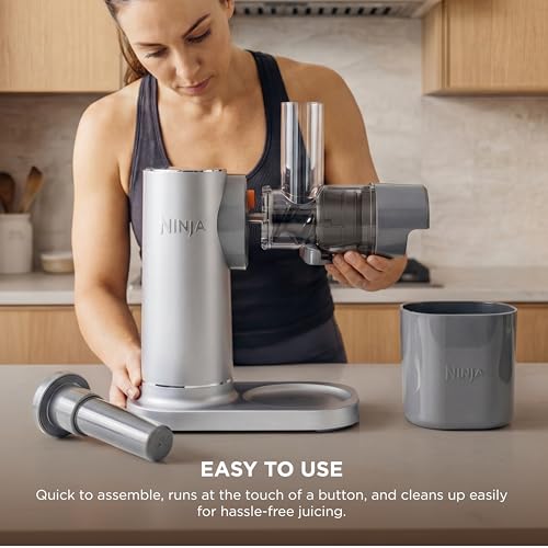 NeverClog Cold Press Juicer (Gray)